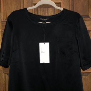 NWT St. John black pocket tee